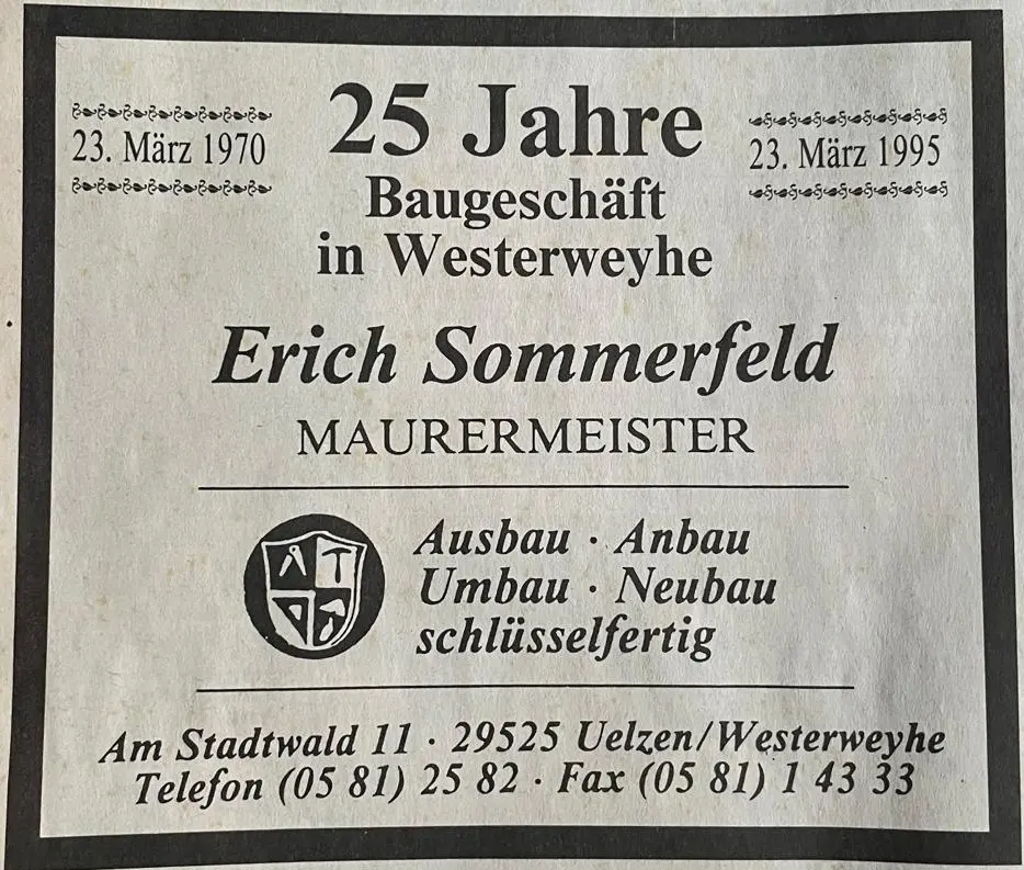 Jubiläum